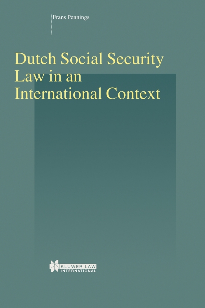 Dutch Social Security Law in an International Context ebook