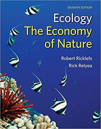 Ecology: The Economy of Nature 7th Edition by Robert Ricklefs ebook