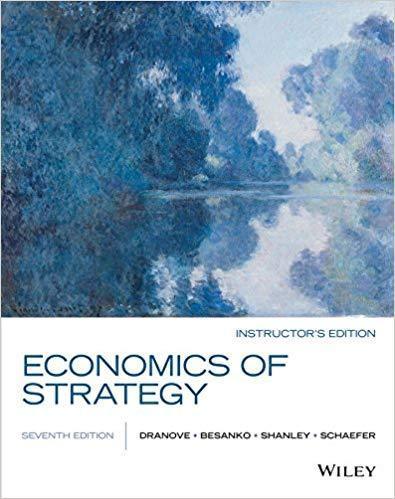 Economics of Strategy 7th Edition by David Besanko ebook