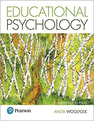 Educational Psychology 14th Edition by Anita Woolfolk ebook
