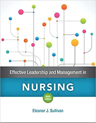 Effective Leadership and Management in Nursing (9th Edition) ebook