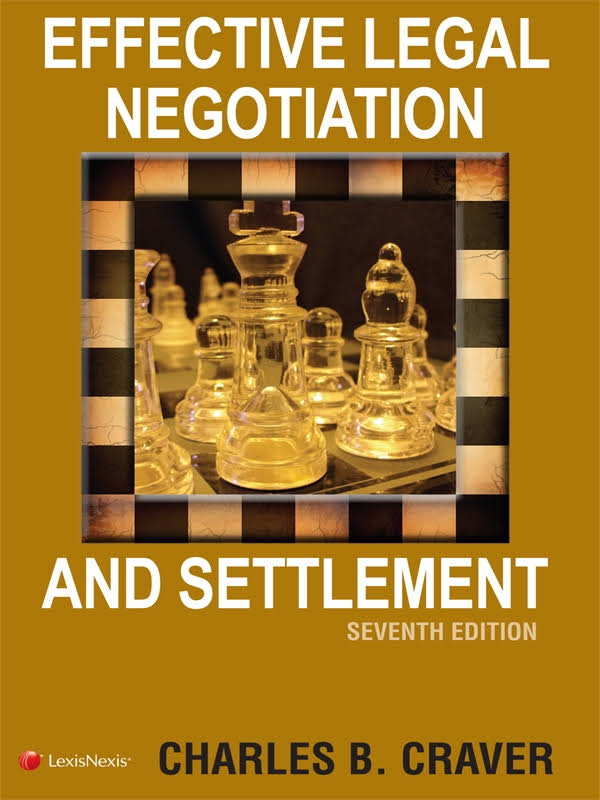 Effective Legal Negotiation and Settlement ebook
