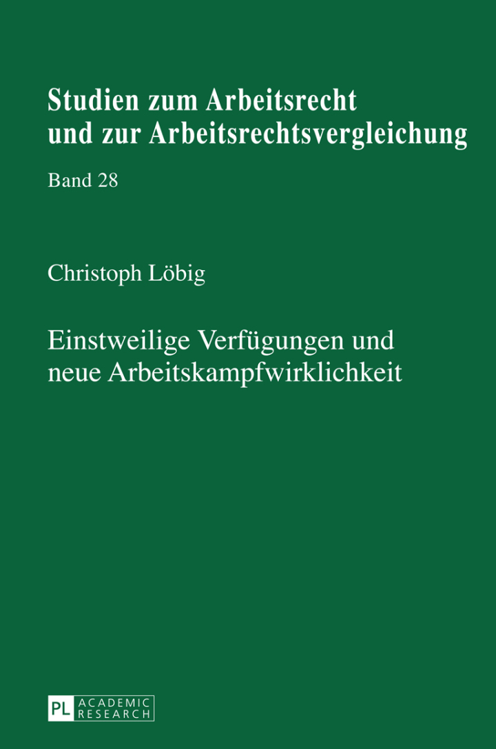 Einstweilige Verfuegungen und neue Arbeitskampfwirklichkeit ebook