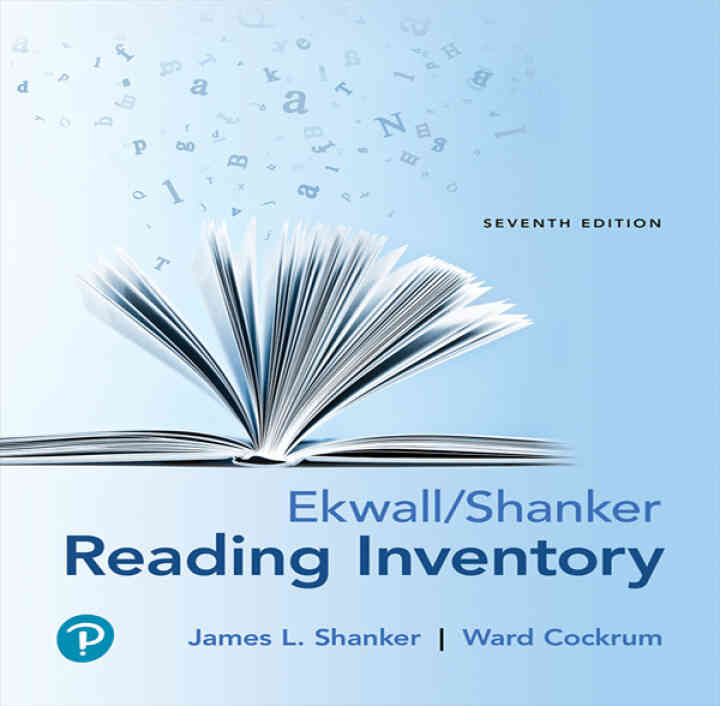 Ekwall/Shanker Reading Inventory, 7th Edition ebook