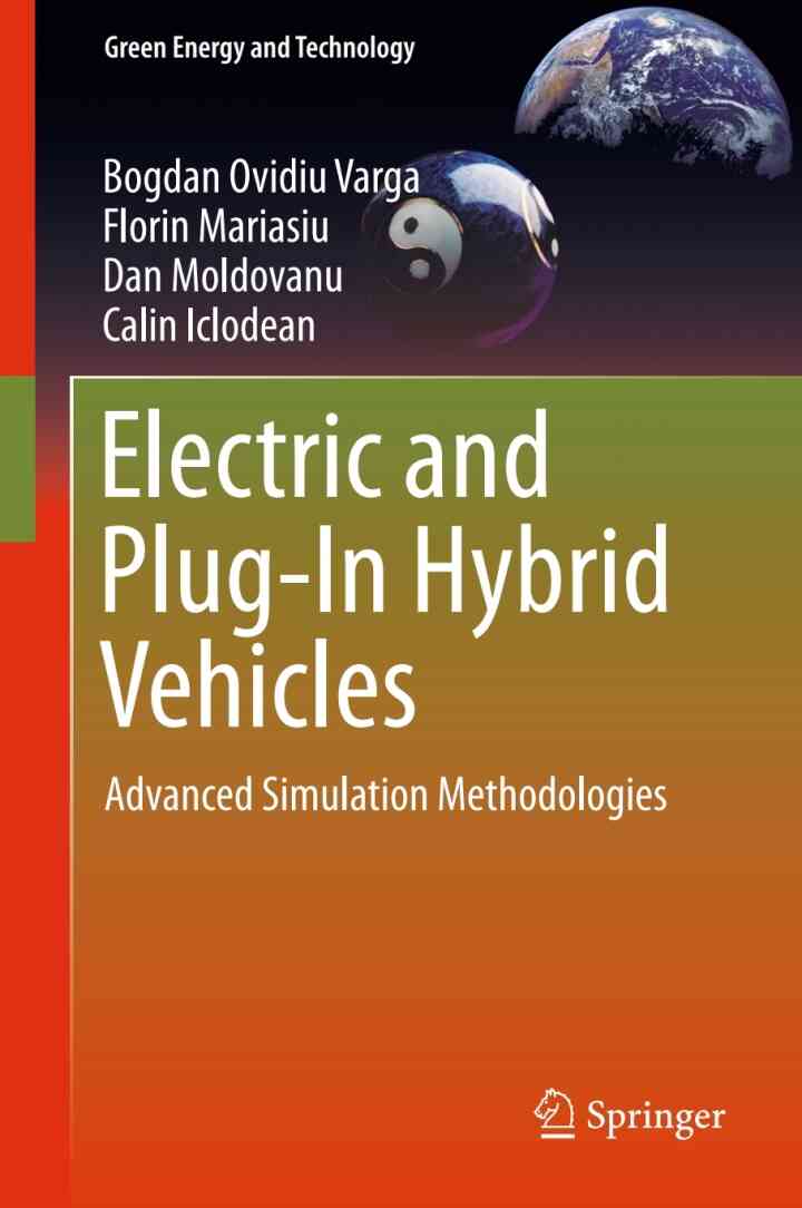 Electric and Plug-In Hybrid Vehicles: Advanced Simulation Methodologies ebook