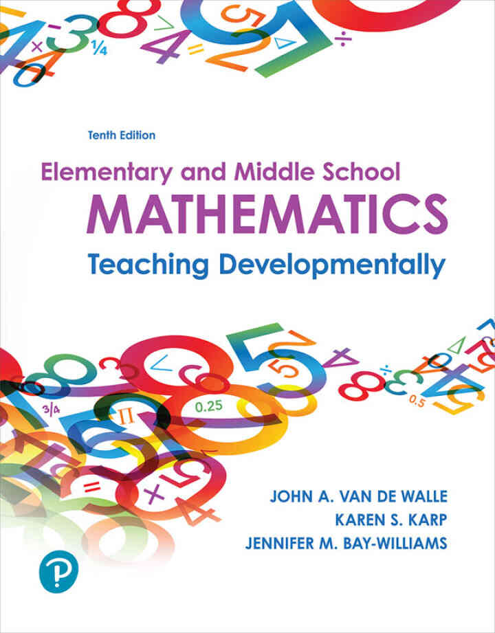 Elementary and Middle School Mathematics: Teaching Developmentally, 10th Edition ebook