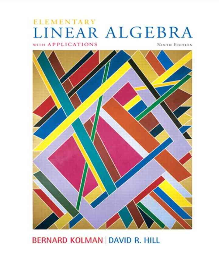 Elementary Linear Algebra with Applications, 9th Edition ebook