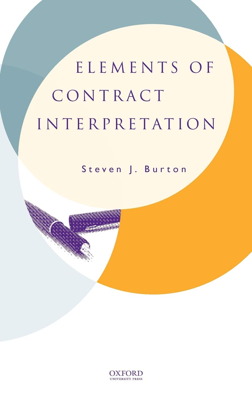 Elements of Contract Interpretation ebook