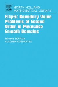 Elliptic Boundary Value Problems of Second Order in Piecewise Smooth Domains ebook