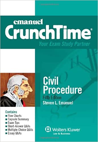 Emanuel CrunchTime for Civil Procedure ebook