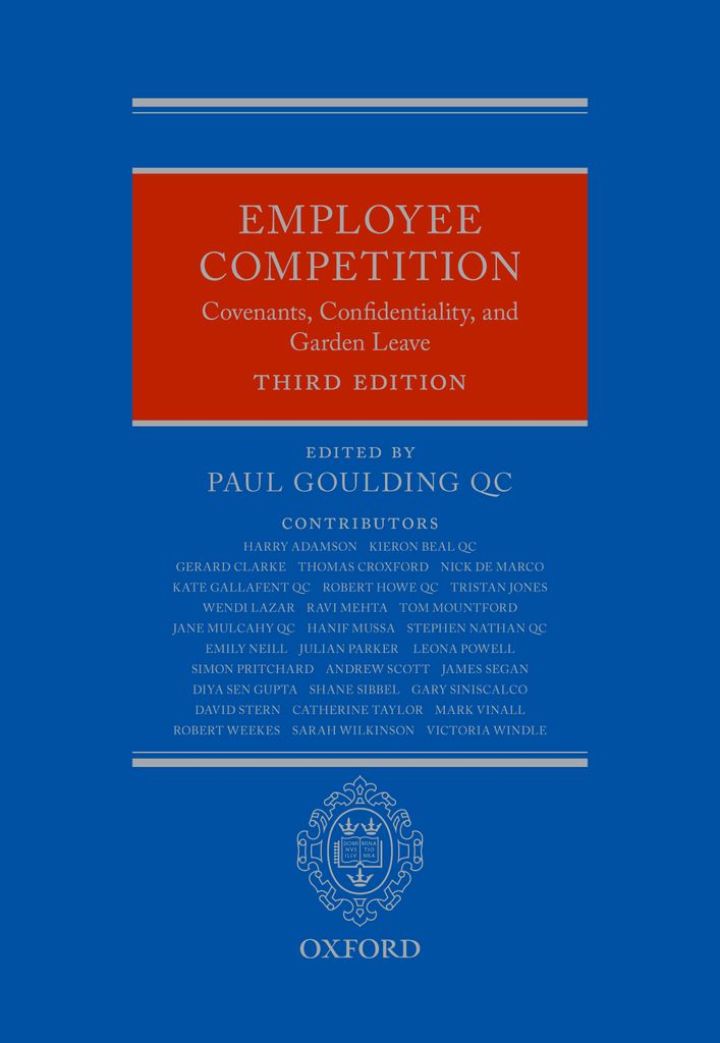 Employee Competition: Covenants, Confidentiality, and Garden Leave ebook