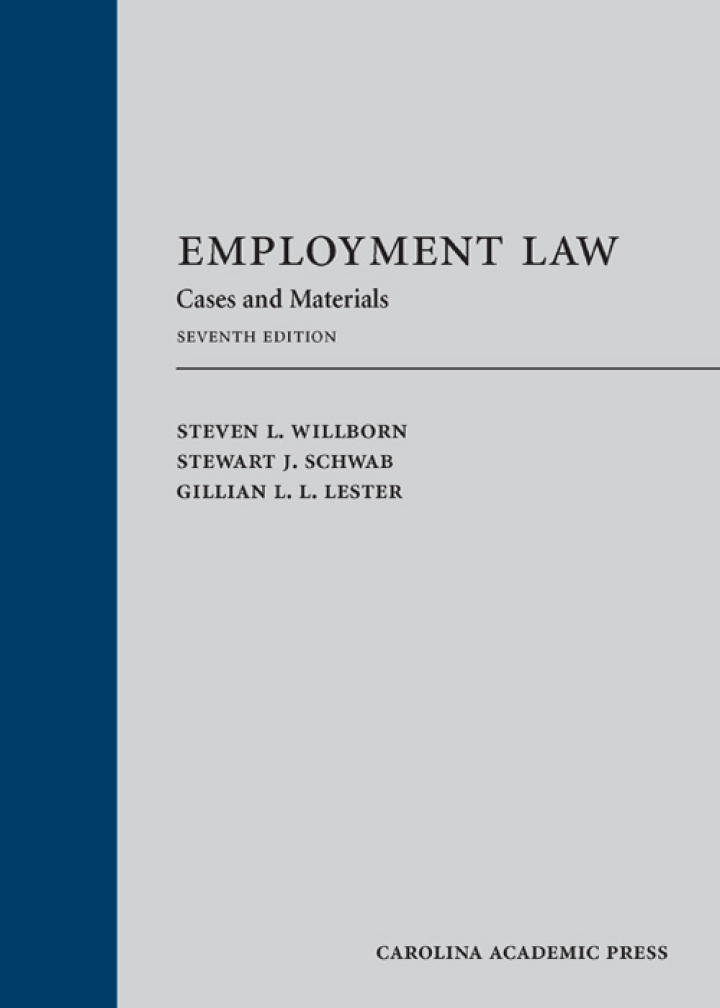 Employment Law: Cases and Materials, Sev ebook