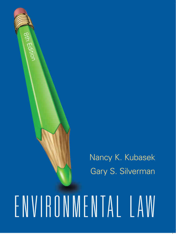 Environmental Law, 8th Edition ebook