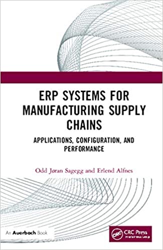 ERP Systems for Manufacturing Supply Chains: Applications, Configuration, and Performance ebook