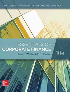 Essentials of Corporate Finance 10th Edition By Stephen Ross ebook