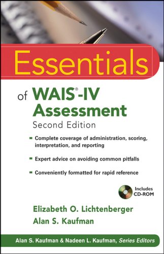 Essentials of WAIS-IV Assessment ebook