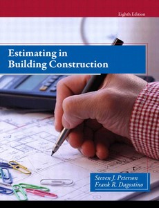 Estimating in Building Construction 8th Edition by Steven Peterson ebook