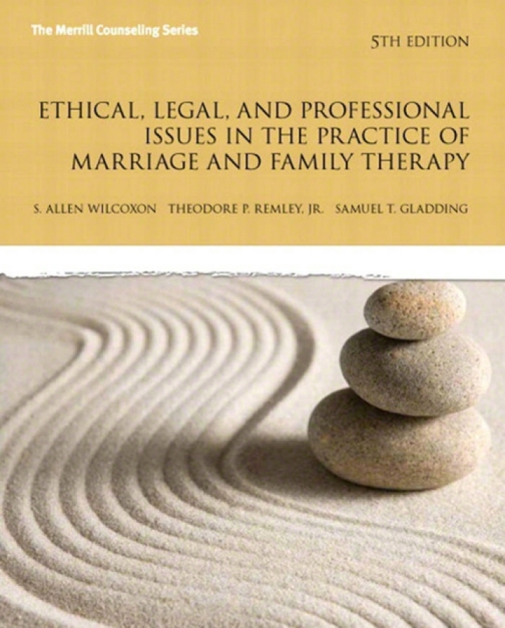 Ethical, Legal, and Professional Issues in the Practice of Marriage and Family Therapy, Updated 5th Edition ebook