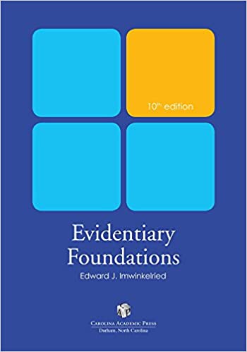 Evidentiary Foundations ebook