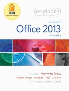 Exploring Microsoft Office 2013, Volume 1 by Mary Anne Poatsy ebook