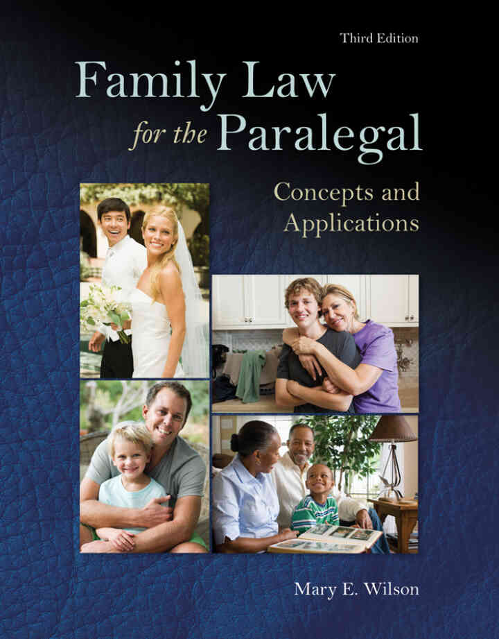 Family Law for the Paralegal: Concepts and Applications, 3rd Edition ebook