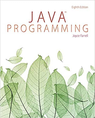 Farrell?s Java Programming (8th Edition) ebook