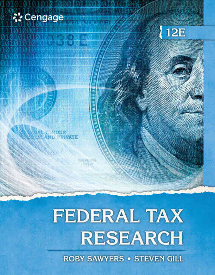 Federal Tax Research, 12th Edition ebook