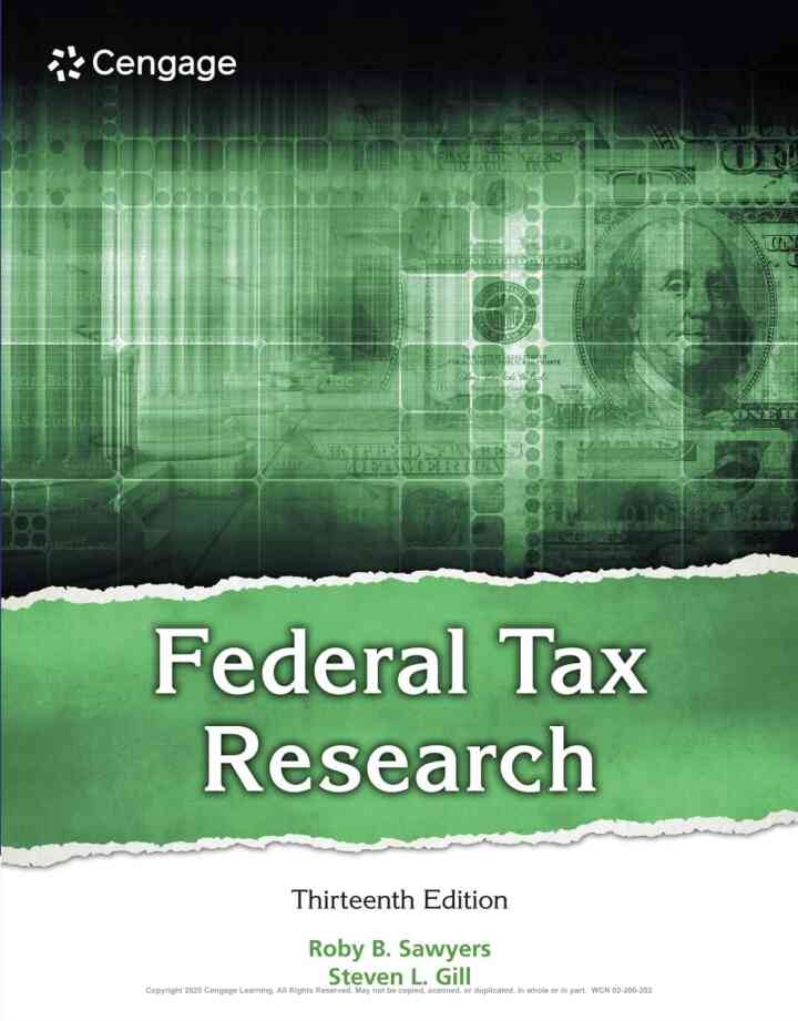 Federal Tax Research, 13th Edition ebook