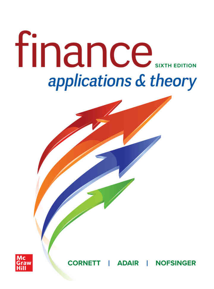 Finance: Applications and Theory, 6th Edition ebook