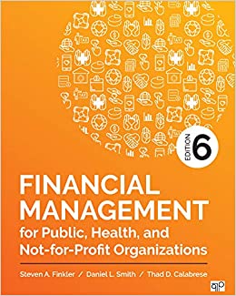 Financial Management for Public, Health, and Not-for-Profit Organizations ebook