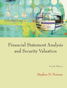 Financial Statement Analysis and Security Valuation 4th Edition by Penman, Stephen ebook