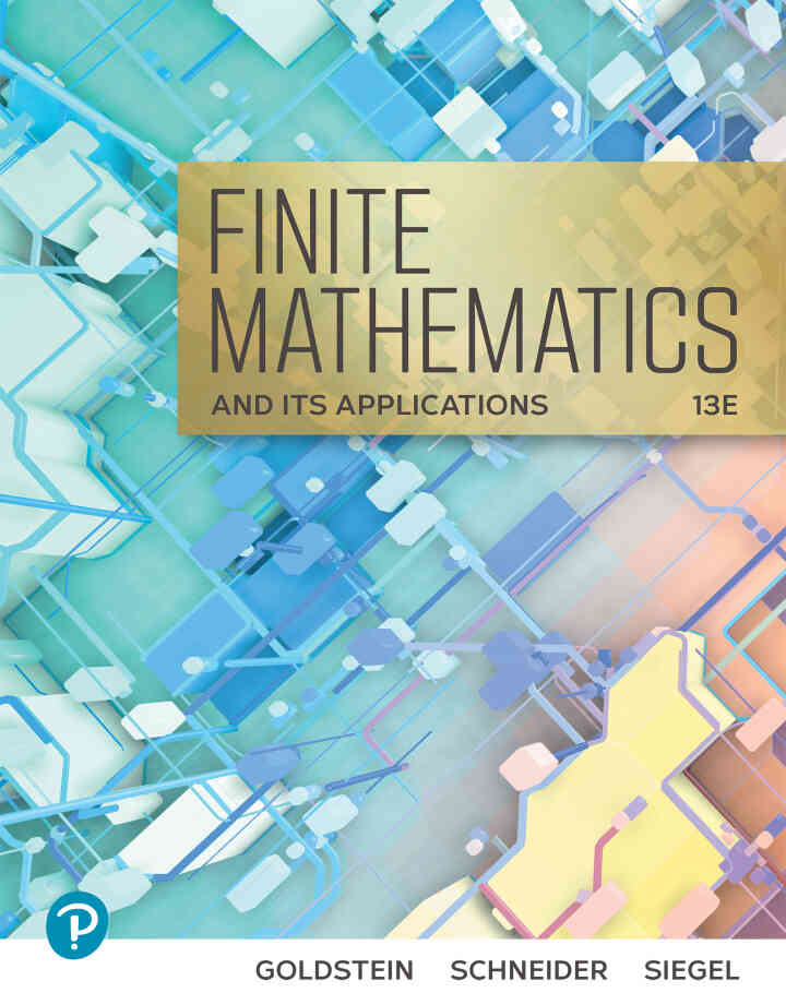 Finite Mathematics & Its Applications, 13th Edition ebook