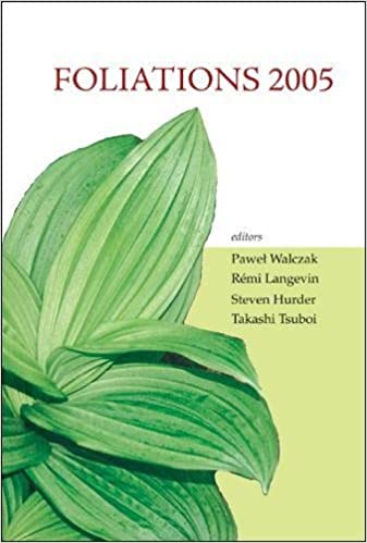 Foliations 2005 - Proceedings Of The International Conference ebook