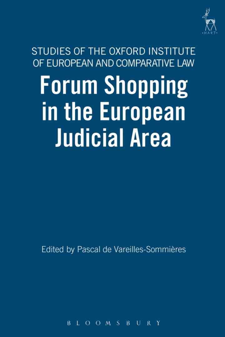 Forum Shopping in the European Judicial Area ebook
