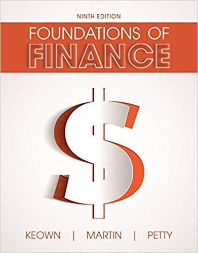 Foundations of Finance 9th Edition by Arthur J. Keown ebook