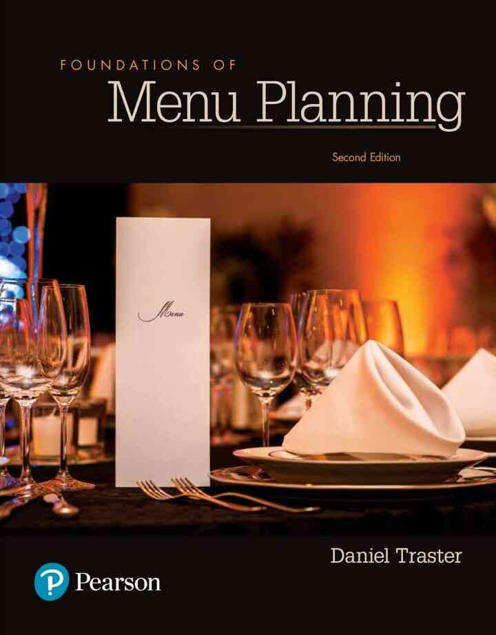 Foundations of Menu Planning, 2nd Edition ebook