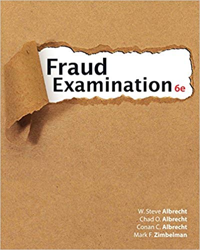 Fraud Examination (6th Edition) ebook