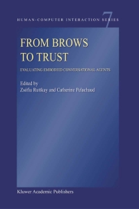 From Brows to Trust: Evaluating Embodied Conversational Agents ebook