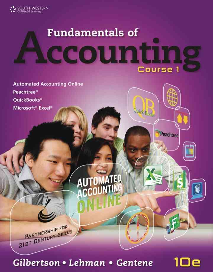 Fundamentals of Accounting: Course 1, 10th Edition ebook