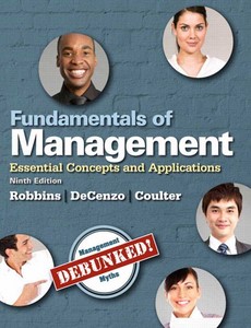 Fundamentals of Management: Essential Concepts and Applications 9th by Stephen P. Robbins ebook