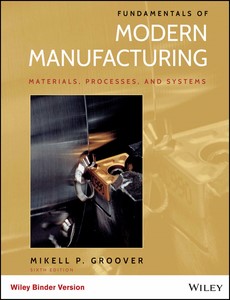 Fundamentals of Modern Manufacturing Materials, Processes, and Systems 6th Edition by Mikell P. Groover ebook