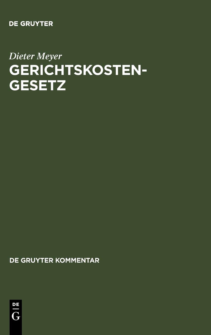 Gerichtskostengesetz: Kommentar ebook
