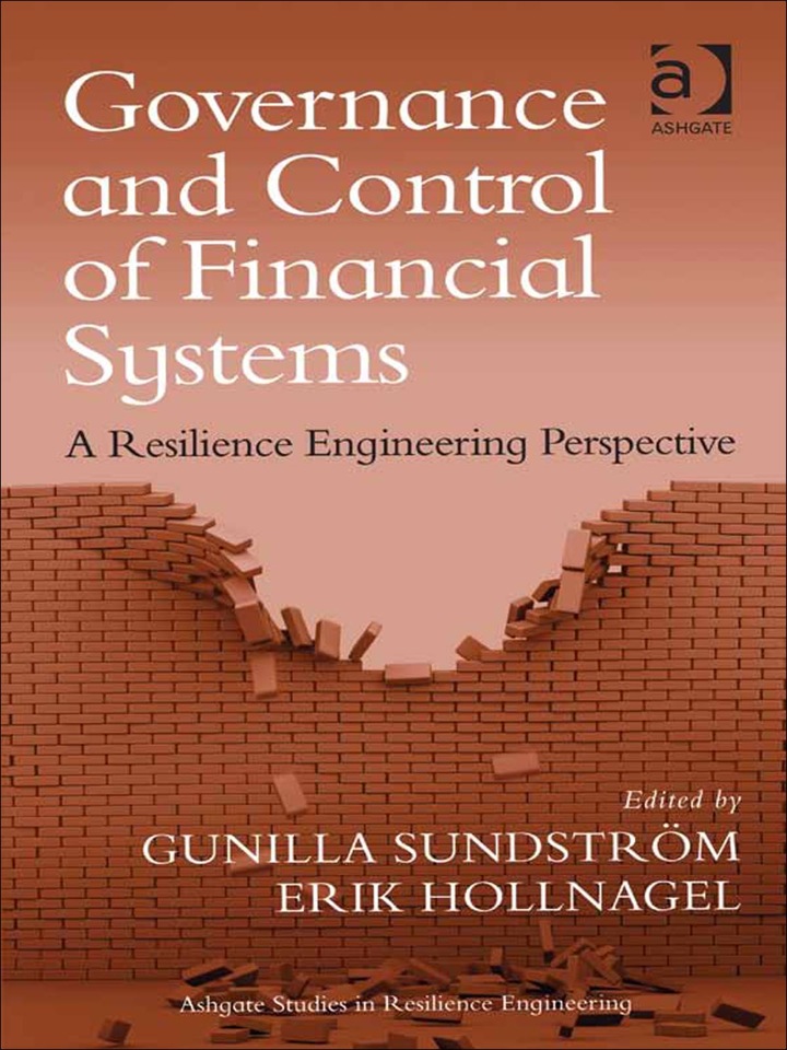 Governance and Control of Financial Systems: A Resilience Engineering Perspective ebook