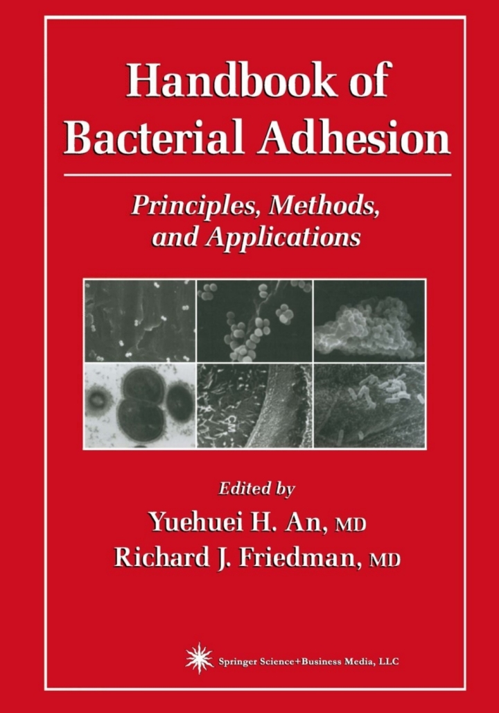 Handbook of Bacterial Adhesion: Principles, Methods, and Applications ebook