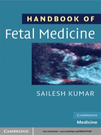 Handbook of Fetal Medicine ebook