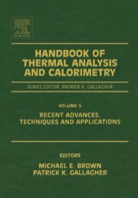Handbook of Thermal Analysis and Calorimetry ebook