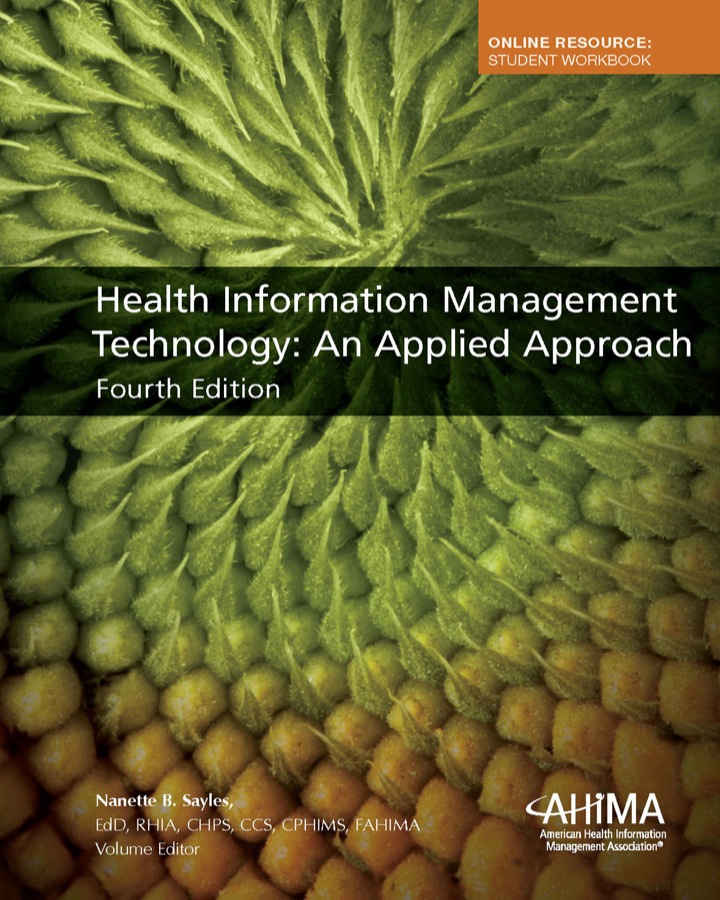 Health Information Management Technology: An Applied Approach ebook