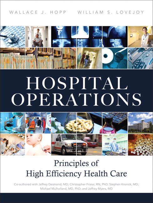Hospital Operations: Principles of High Efficiency Health Care ebook