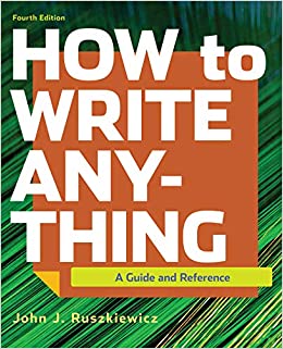 How to Write Anything: A Guide and Reference ebook