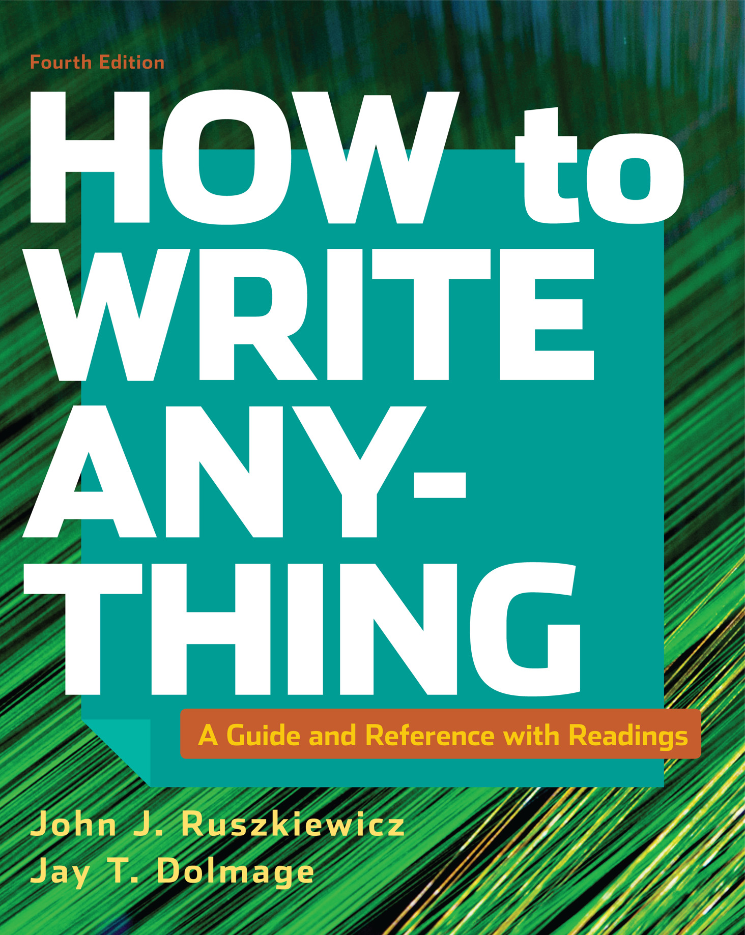How to Write Anything with Readings: A Guide and Reference ebook